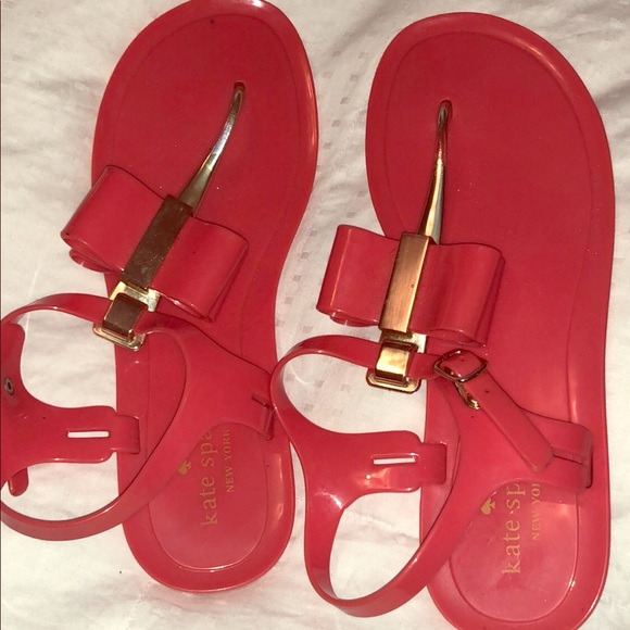 kate spade Shoes - Hot Pink Kate Spade Bow Sandals kate spade Shoes - Hot Pink Kate Spade Bow Sandals